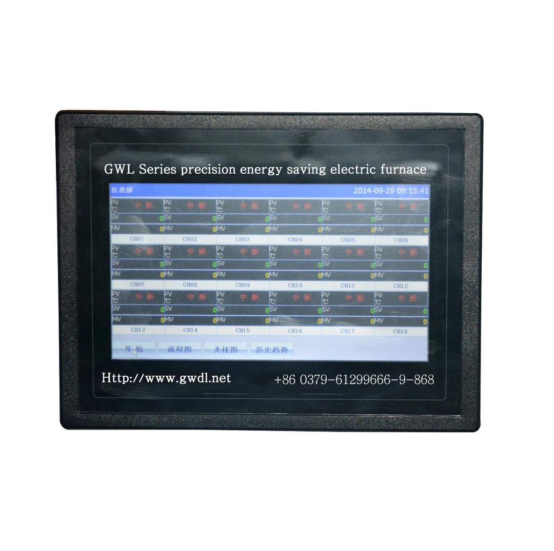 Electric Furnace Touch Screen Control System